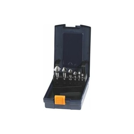Garant 6 Pc HSS Countersink Set, 90 Deg, Uncoated, 6 mm to 19 mm 150312 6